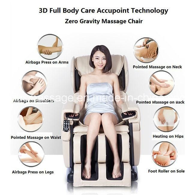 Full Body Electric Airbags Shiatsu Massage  Chair Equipment