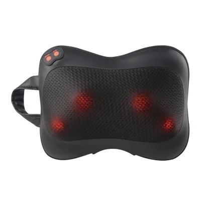 OEM Ortable Shiatsu Body Massager Head Back Neck Rolling Car and Home Kneading Massage Pillow