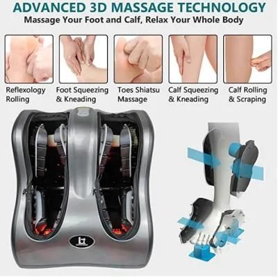 Electric Infrared Blood Circulation Foot and Leg Massager Machine