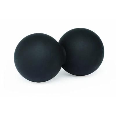 Amazon Hot Style Wholesale Custom Logo Silicone Rubber Myofascial Release Deep Double Lacrosse Peanut Massage Ball for Sale