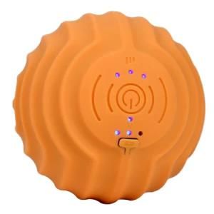 Amazon Best Selling Ball 110 mm Massage Ball Logo Eco Spike, PVC and Silicone Deep Tissue Cork Yoga Spikey Massage Ball Vibrate
