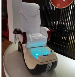 Professional Luxury Modern Beauty Nail Salon Pipeless Whirlpool System Discharge Pump Foot SPA Manicure Massage Pedicure Chair (DA202-16)