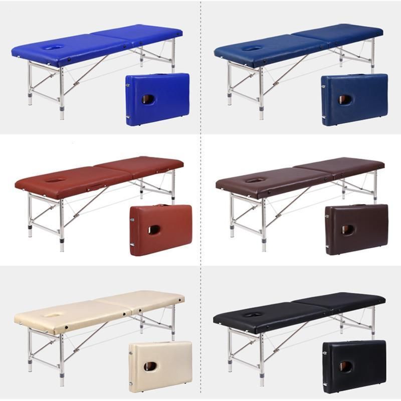 Adjustable Cheap Wholesale Folded Beauty Table Massage Bed for All People