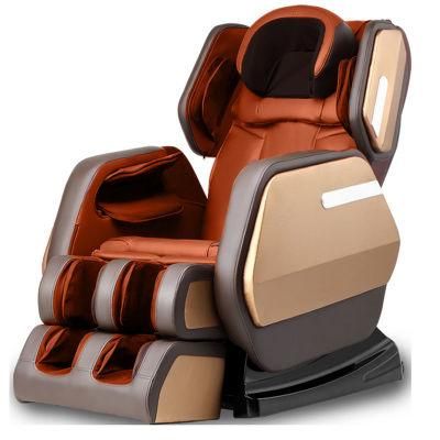 2022 Latest 3D Fullbody SL-Track Zero Gravity Massage Chair Orange