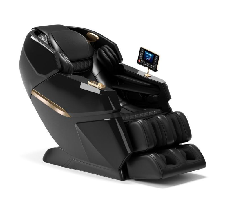 Sauron 2022 Design 3D 4D SL Track Full Body Massage Chairs with Airbag Neck Massager