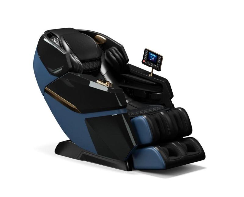 Sauron 2022 Design 3D 4D SL Track Full Body Massage Chairs with Airbag Neck Massager