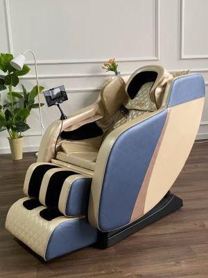 Human Touch Screen Electric Shaped 4D Shiatsu Massage Chair