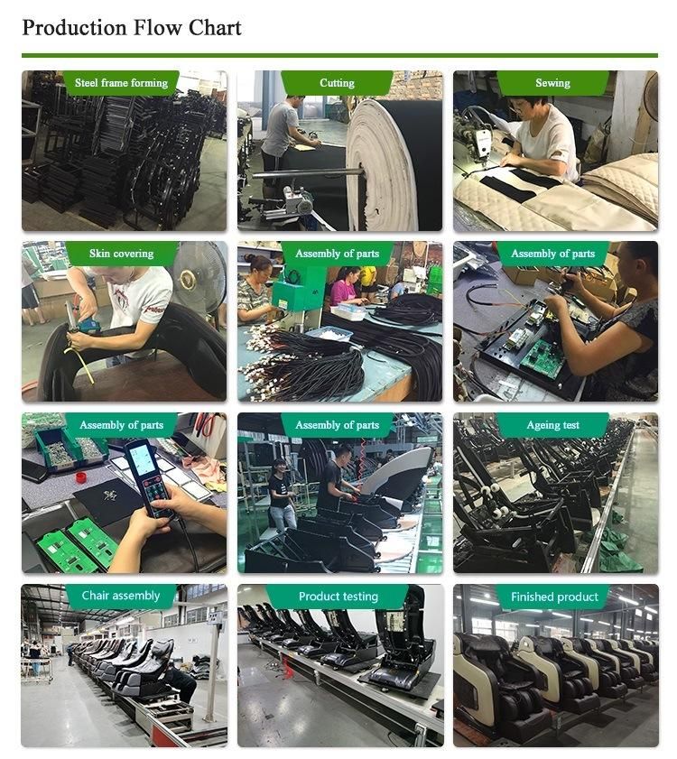 Massage Equipment Manufacturers Shiatsu 3D Chair Massage PU Leather Vibration Massage Manufacturers