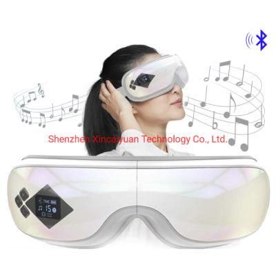 Eye Massager with Vision Window, 16 Vibration Massage Heads and Bluetooth Music