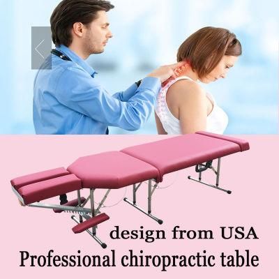 Stainless Steel Portable Chiropractic Table Tuina Table Massage Table Mtl-010