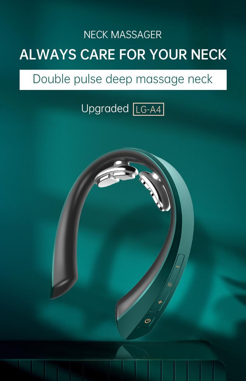 Low Frequency Bluetooth Tens Neck Massager of Neck Kneading