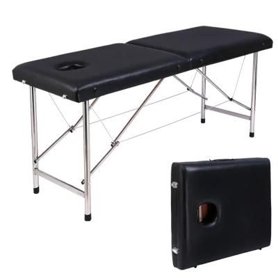 Folding Steel SPA Massage Table Portable Facial Table Bed