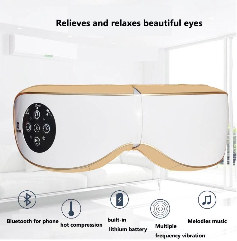 Air Pressure Eye Care Massager with Heating and Vibrating