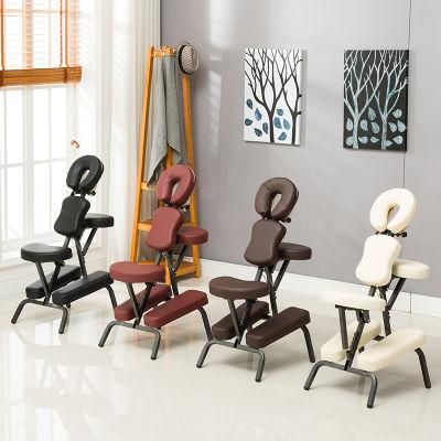 Luxurious Physical Therapy Massage Chair Design Beauty Salon Black Chair