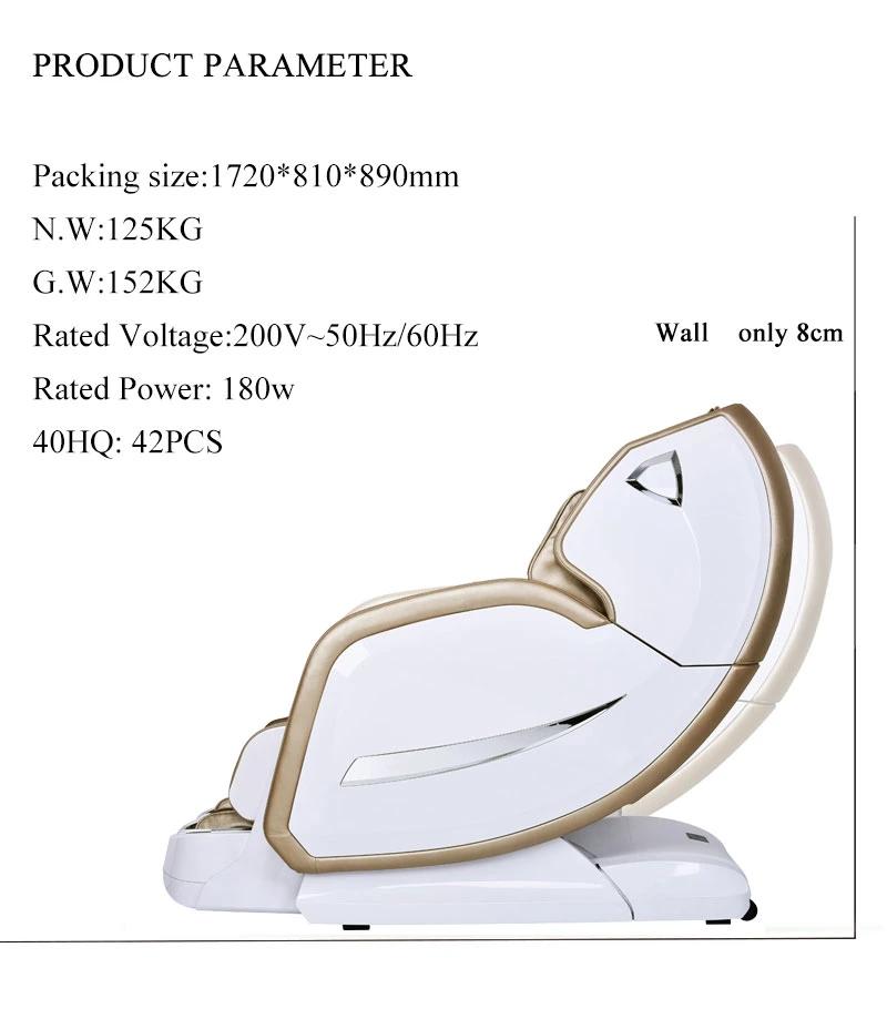 Leisure Full Body 3D Massage Chair with Plastic Cover