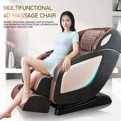 Bluetooth Music Multifunction 3D Zero Gravity Full Body Recliner Shiatsu Relax Massage Chair