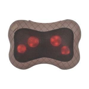 Head Shoulder Back Neck Shiatsu Massage Pillow with Heating, Handheld Shiatsu Neck Massager