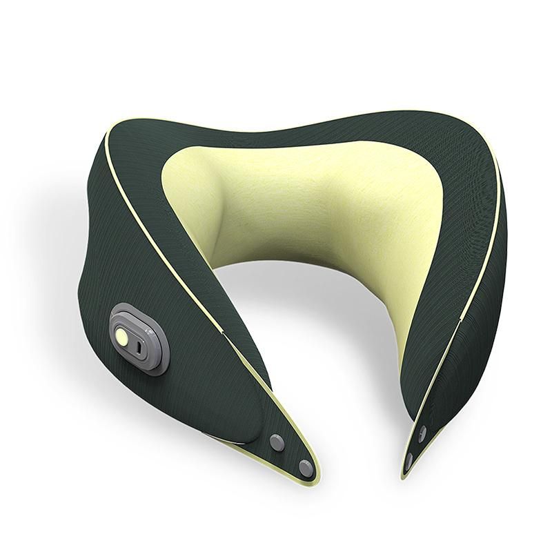 Hezheng Cordless Portable Mini Travel U-Shaped Kneading Neck Massager Pillow