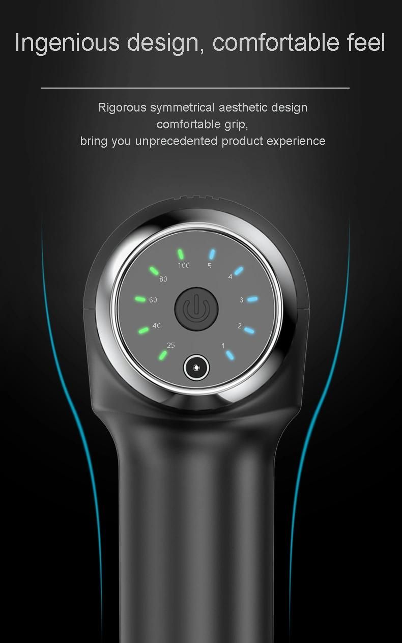 Private Label Cordless Deep Tissue Vibration Muscle Massage Gun