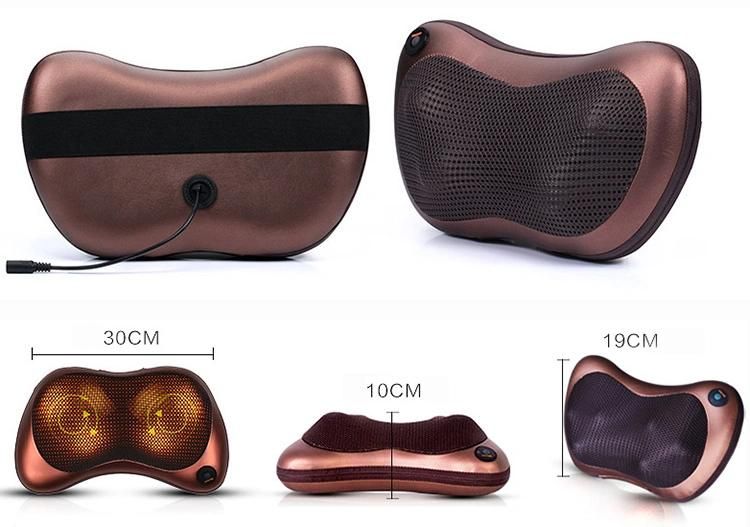 Mini Infrared Heat Shiatsu Car Body Massager Pillow Massager