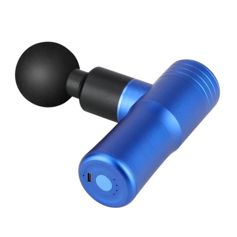 Electric Fitness Vibration Deep Muscle Massage Gun Handheld Cordless Low Noise Mini Fascia Gun