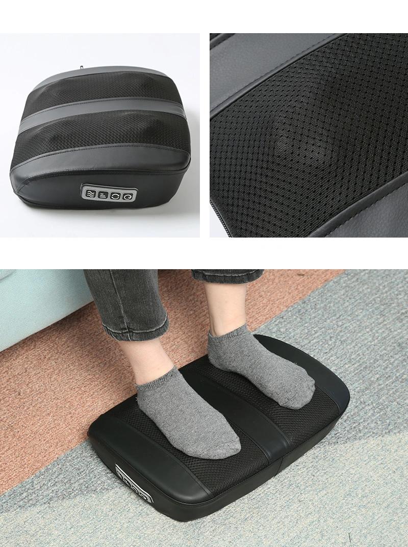 Shiatsu Heated Electric Kneading Foot Massager Machine for Plantar Fasciitis