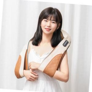 Smart Electric Portable Electric Heated Neck and Shoulder Massager Pain, CE FCC RoHS Rechargeable Smart Neck Massager