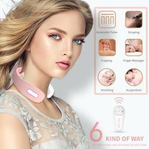3D Electric Intelligent Smart Small Trip Neck Massager Machine with Remote Control