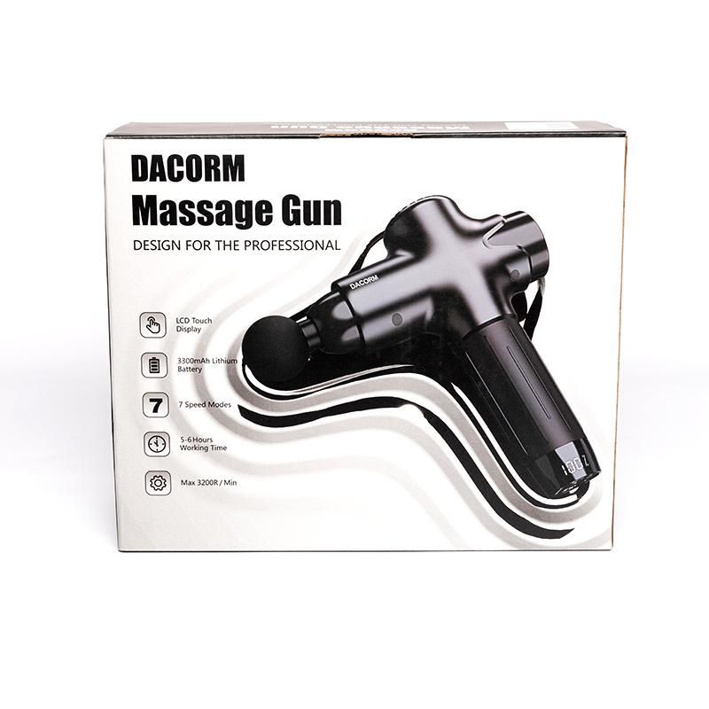 New Handheld Deep Tissue Percussion Muscle Massager Mini Home Body Vibration Massage Gun