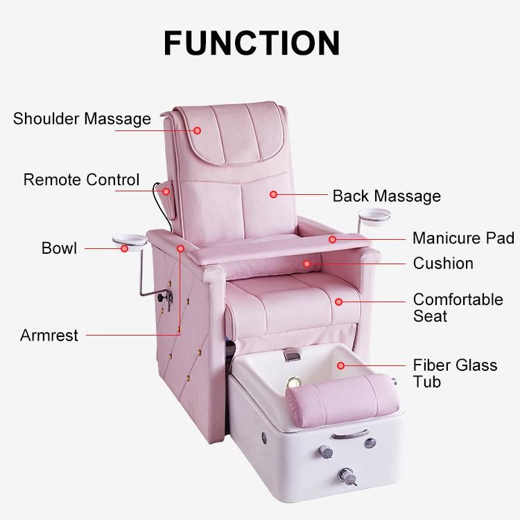 China Factory Direct to Sell Pedicure SPA Chair with Massage