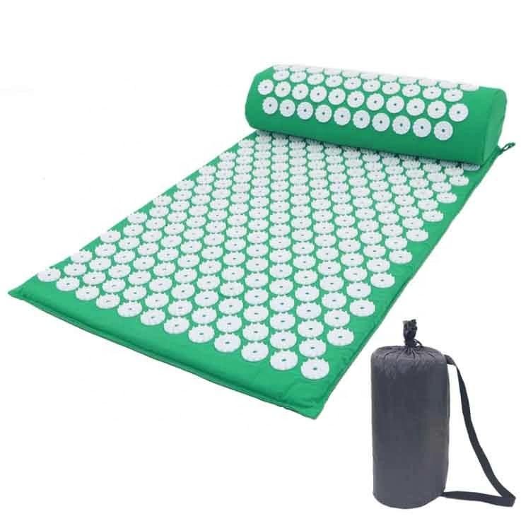 Massage Mat Acupuncture Mat with ABS Needles and Pillow Set
