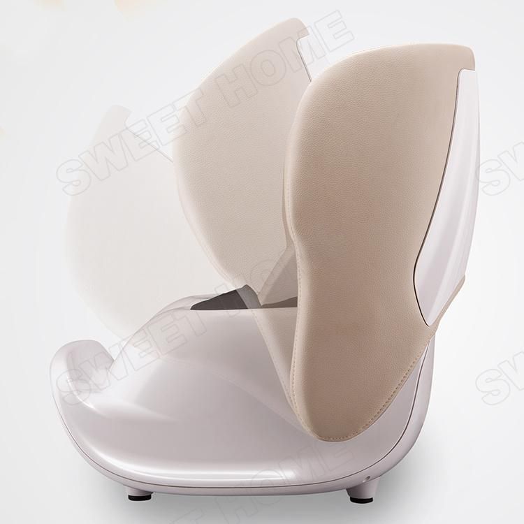 Blood Circulation Heated Electric Air Compression Vibrating Shiatsu Foot and Leg Massager with Kneading Rollers