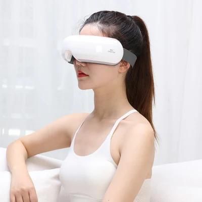 Hezheng Bluetooth Eye Care Massager Vibration Electric Music Collapsibl Heating Instrument Eyes Massager