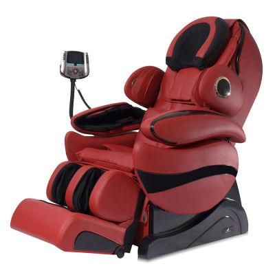 Best 2022 Electric 4D Shiatsu Massage Chair Full Body Massager with High Qualified PU