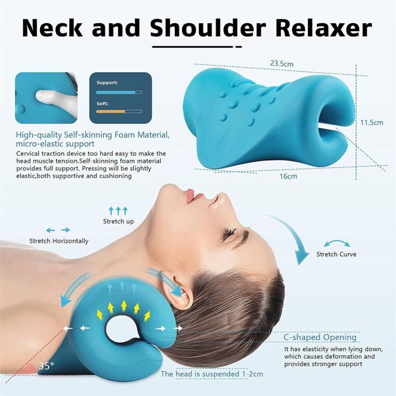 Neck Pillow Massager for Pain Relief Management and Cervical Spine