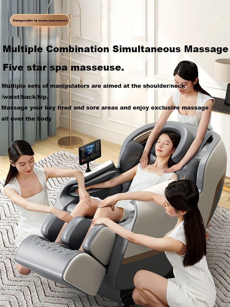 Ningdecrius 2022 Thai Massage 4D Fully Automatic Full Body Massager Zero Gravity Folding Recliner 3D Zero Gravity Massage Chair