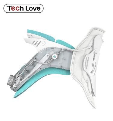 Techlove Adjustable 3 Layers Cervical Traction Device Physical Therapy Equipment Collar Brace Cervical Neck Support Traction Device