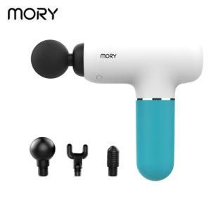 Mory Massager Electric Back Massager Sport Fascia Deep Tissue Percussion Dropshipping Fascia Massage Gun