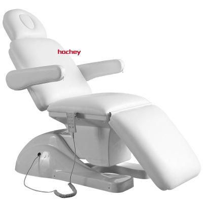 Hochey Medical 2022 New Electric 3 Motors Beauty Bed Adjustable Massage Table Chair Massage Facial Bed