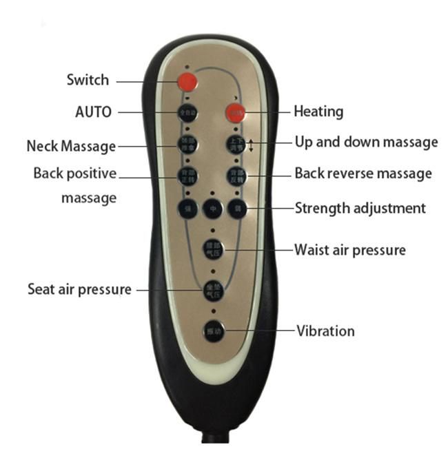 Electric Vibrating Heating Neck Massage Cushion