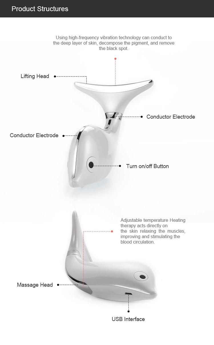 New Beauty Device Arrive Galvanic Face Lifting Device V Face Lifting Beauty Skin Care Products