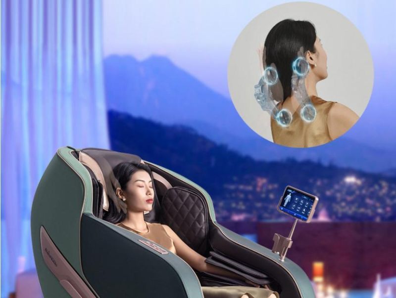 Hot Sell Fashion Music 4D 0 Gravity Electric Lounge Full Body Massage Chair