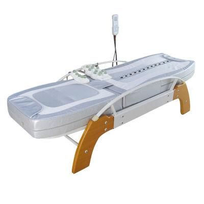 Electric Automatic Full Body Spine Thai Acupressure Infrared Heating Thermal Jade Massage Bed for Home Use