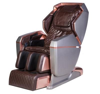 Luxury Electric Full Body SL Track Thai Stretch Shiatsu Zero Gravity Space Capsule 4D Recliner Massage Chair