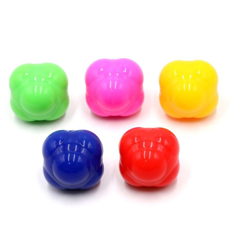 High Difficult Fitness Reaction Training Agility Rubber Ball 7cm Diameter