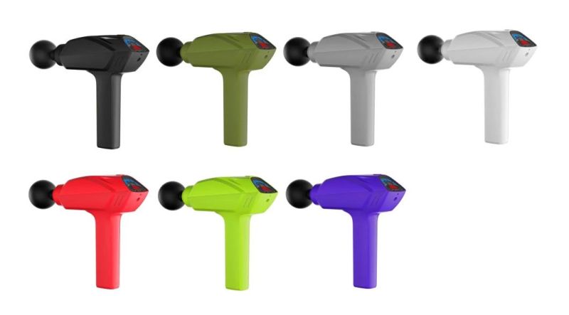 2021 New Design Brushless Low Sound Vibration Muscle Massager Gun