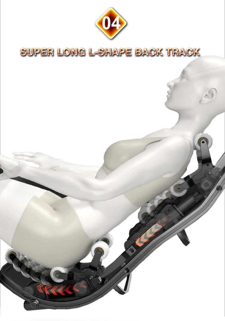 China Luxury Easy Massage Chair 3D with Air Bags