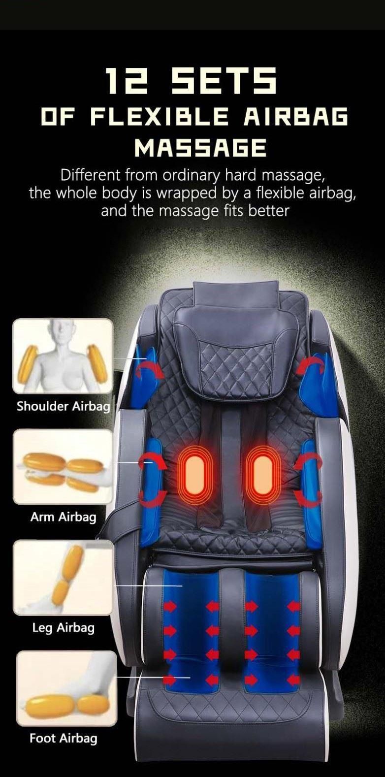 2021 New Design Manipulator Massage Chair Foot SPA Massage Seat Zero Gravity