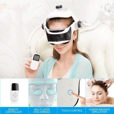 Multifunctional Vibration Massage Helmet with Head Massager and Eye Massager Mini