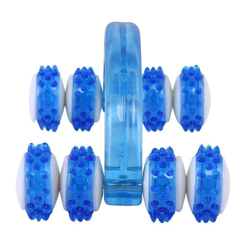 Shapely Roller Yoga Massager Muscled Relaxation Unique Design Plastic Roller Massager Hand Massager Wyz19439